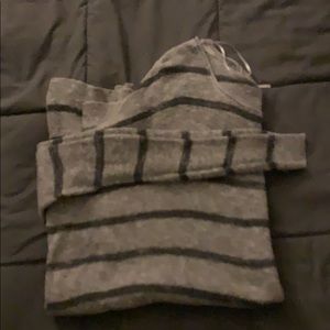 Gray and Black Sweater